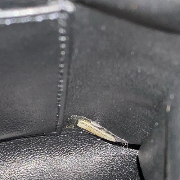 Auth Chanel Paris Coco top handle grained caviar classic black flap shoulder bag - Picture 8 of 8